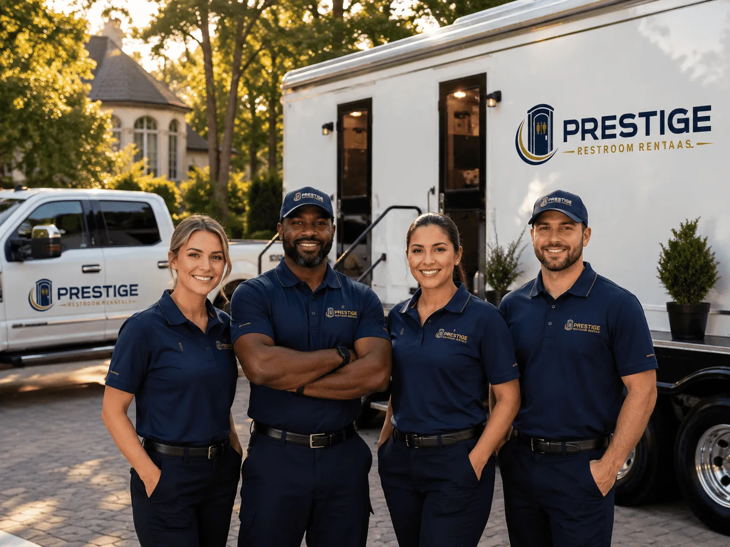 Trusted Luxury Portable Restrooms company in Ewing, NE